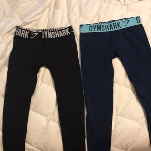 🦈Gymshark crop fit leggings size small